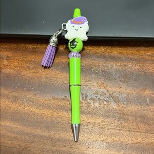 Green and Purple Novelty Pen